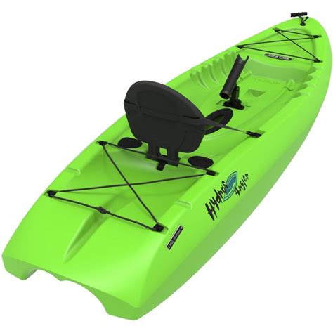 Designed for safety and stability, the Tioga Angler has a stable flat bottom with deep tracking channels and stability chine rails. . Lifetime hydros 85 angler kayak